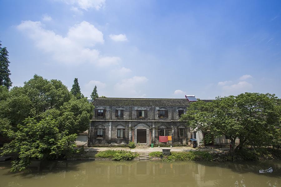 Wuzhen Helan Bridge Inn Tongxiang Exterior foto