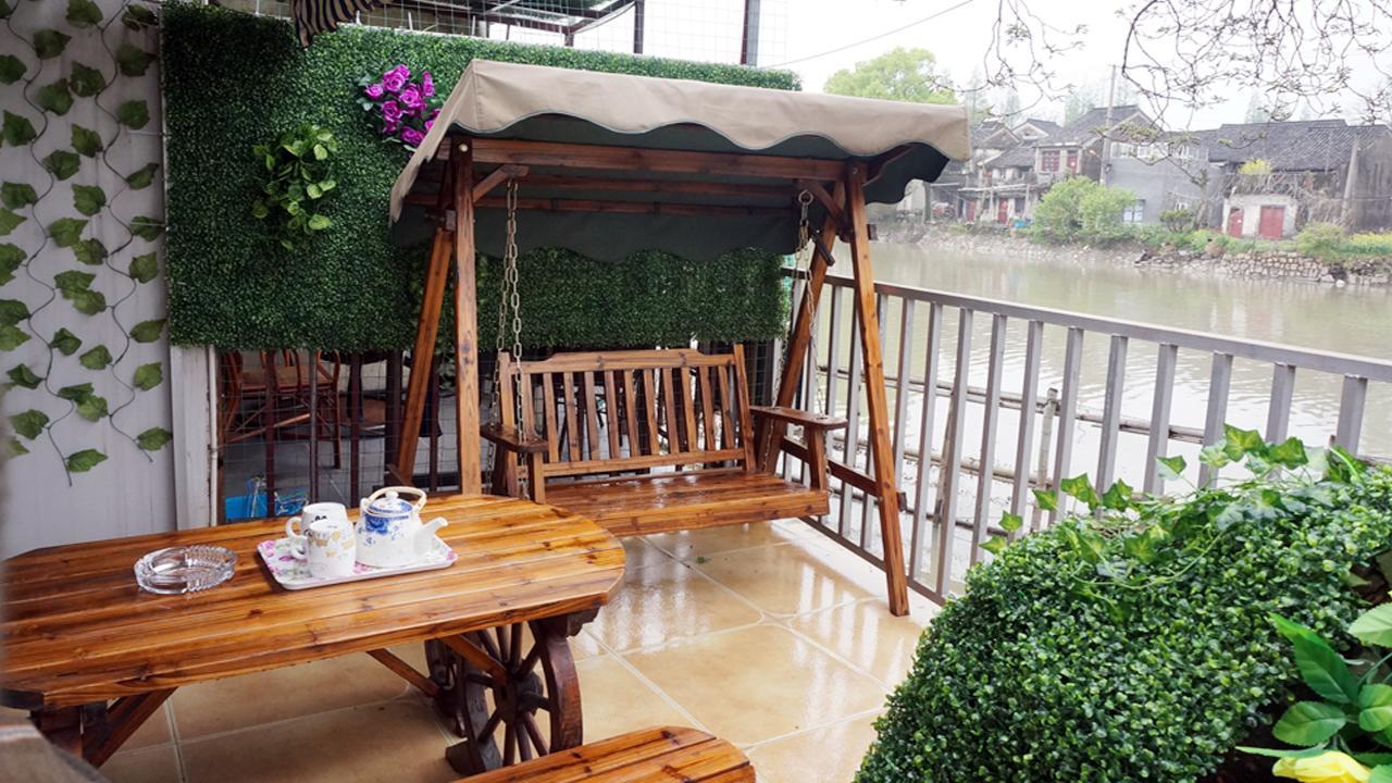 Wuzhen Helan Bridge Inn Tongxiang Exterior foto