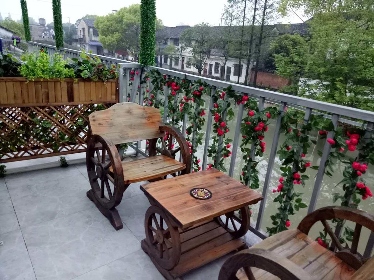 Wuzhen Helan Bridge Inn Tongxiang Exterior foto